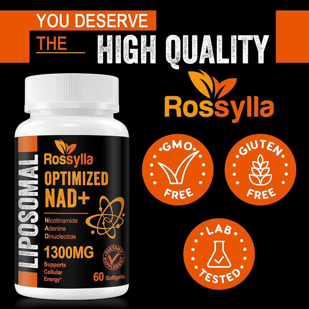 Rhameph Rossylla Liposomal NAD+ 1300 MG - 60 Capsules - image 3