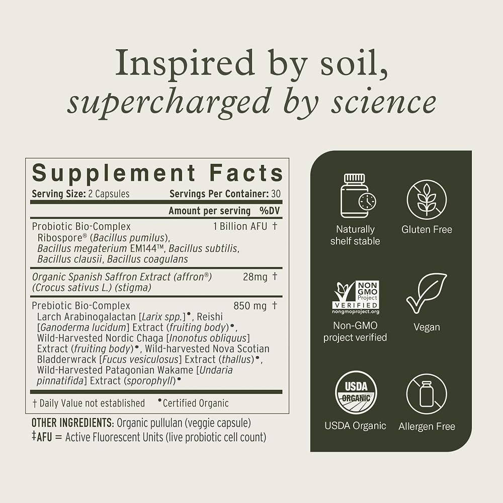 Enviromedica Terraflora Deep Zen Synbiotic - 60 Capsules - image 3