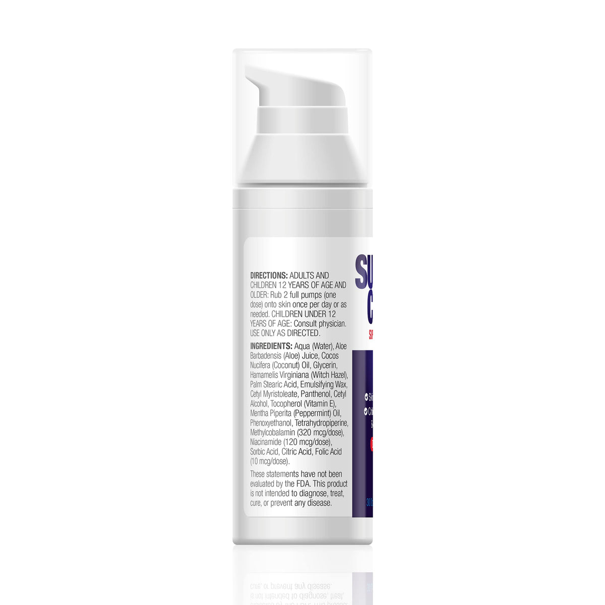 Vita Sciences Super B12 Cream with Methylcobalamin - 1.7 Fl Oz - image 3