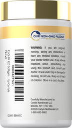 Carlyle CoQ10 300mg Mega Q-Sorb - 120 Softgels - image 3