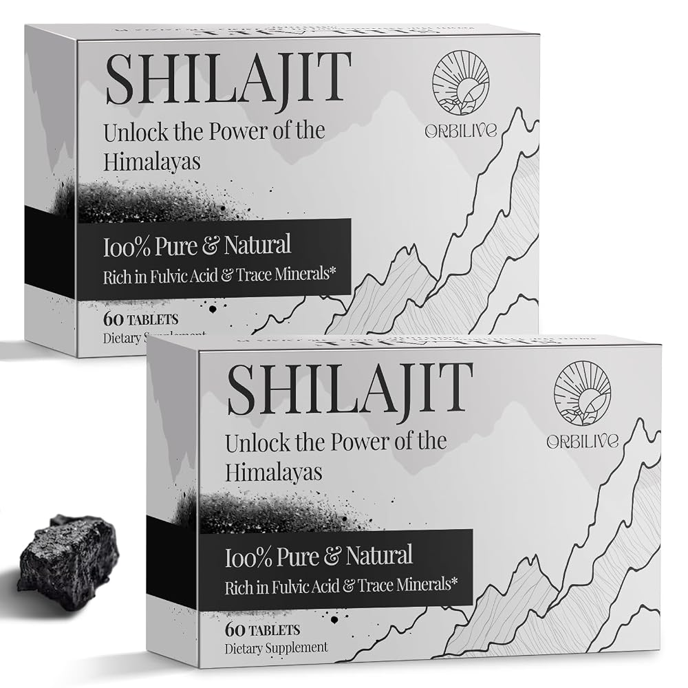 ORBILIVE Shilajit Tablets 1000 MG