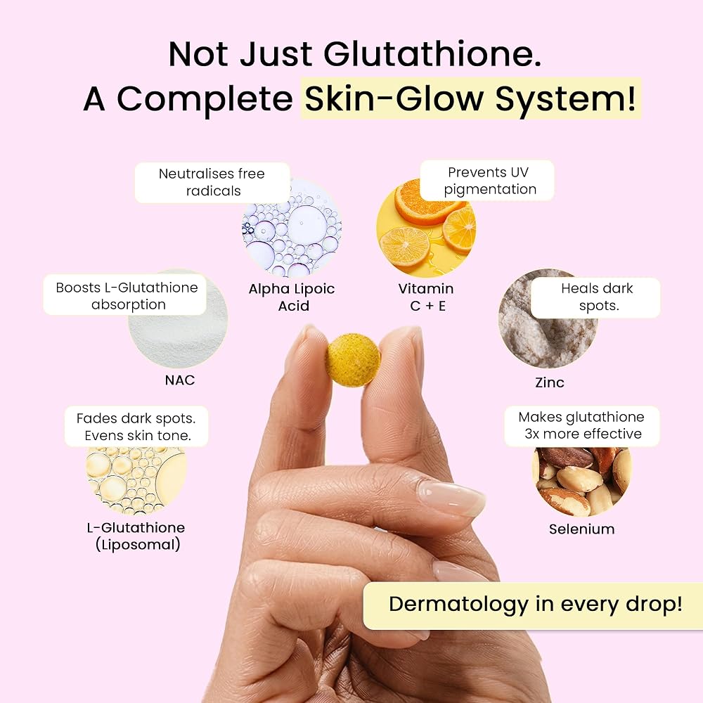 Dr.Su Dr. Su Glutathione Supplement 500mg with Vitamin C & E - 60 Tablets - image 5