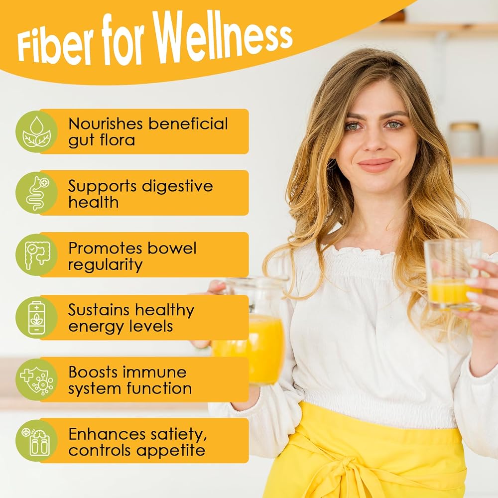 ZEBORA Soluble Fiber Supplement Powder, Unflavored - 70 Servings - image 5