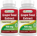 Best Naturals Grape Seed Extract 400 mg 60 Vegetarian Capsules