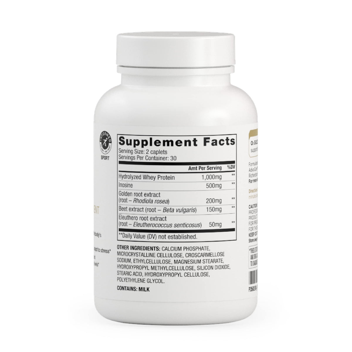 AdvoCare O2 Gold Nitric Oxide Supplement for Endurance - 60 Caplets - image 2