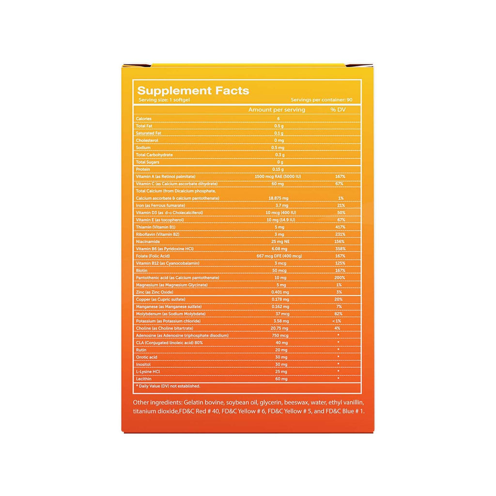 Vivioptal Multi Multivitamin & Multimineral - 90 Softgels - image 4