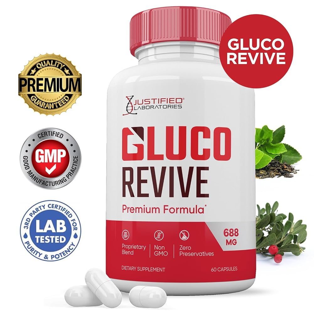 Justified Laboratories Glucorevive 688MG Parent