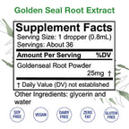 HoneyCombs Goldenseal Alcohol Free Extract Liquid - 1 Fl Oz - image 2