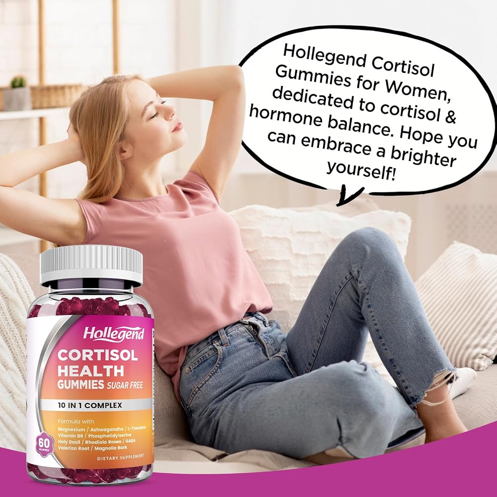 HOLLEGEND Cortisol Supplements for Women Men