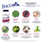 Xooma FocusUP Brain & Energy Support Nootropic Capsules - 45 Capsules - image 3