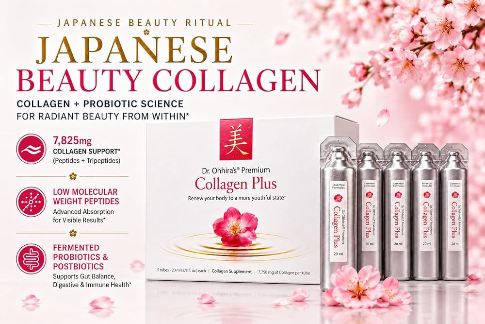 Dr. Ohhira's Premium Collagen Plus Liquid Marine Collagen - 5 Vials - image 6
