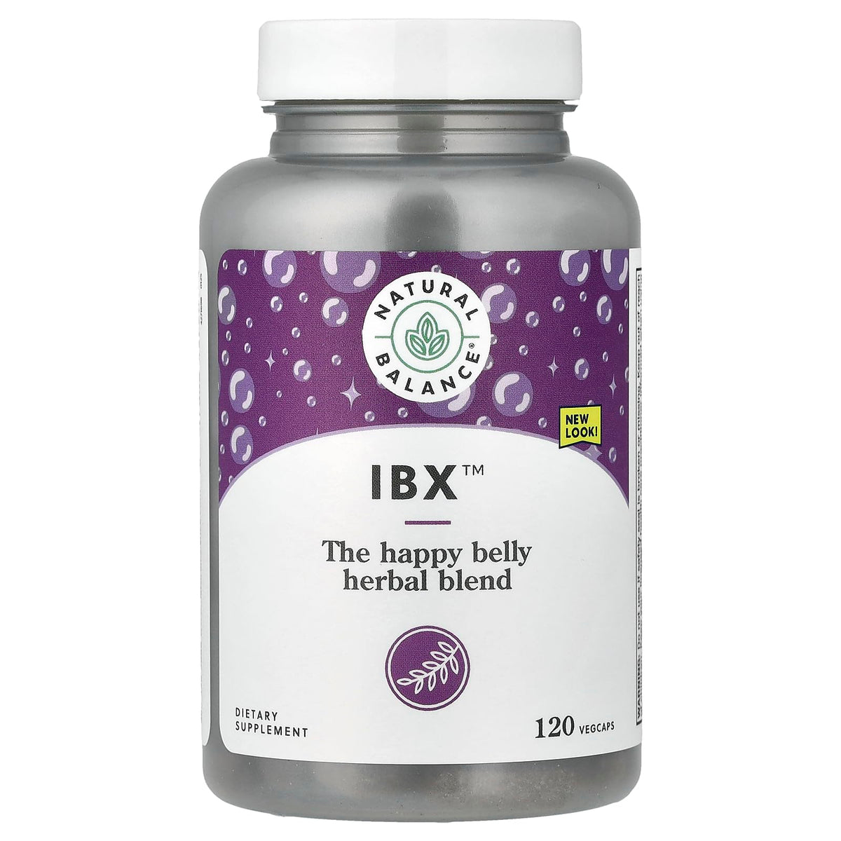 Natural Balance IBX Soothing Bowel Formula - 120 Vegetarian Capsules