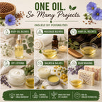 GreenHealth Flax Seed Carrier Oil - 16 fl oz - image 7