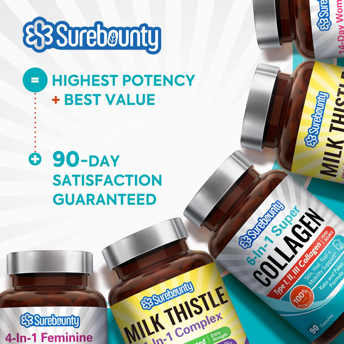 Surebounty Multi Collagen Complex Types I, II, III - 90 Capsules - image 8