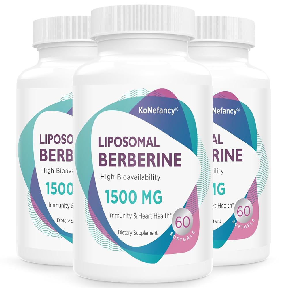 KoNefancy Liposomal Berberine Supplement 1500mg - Third Party Tested