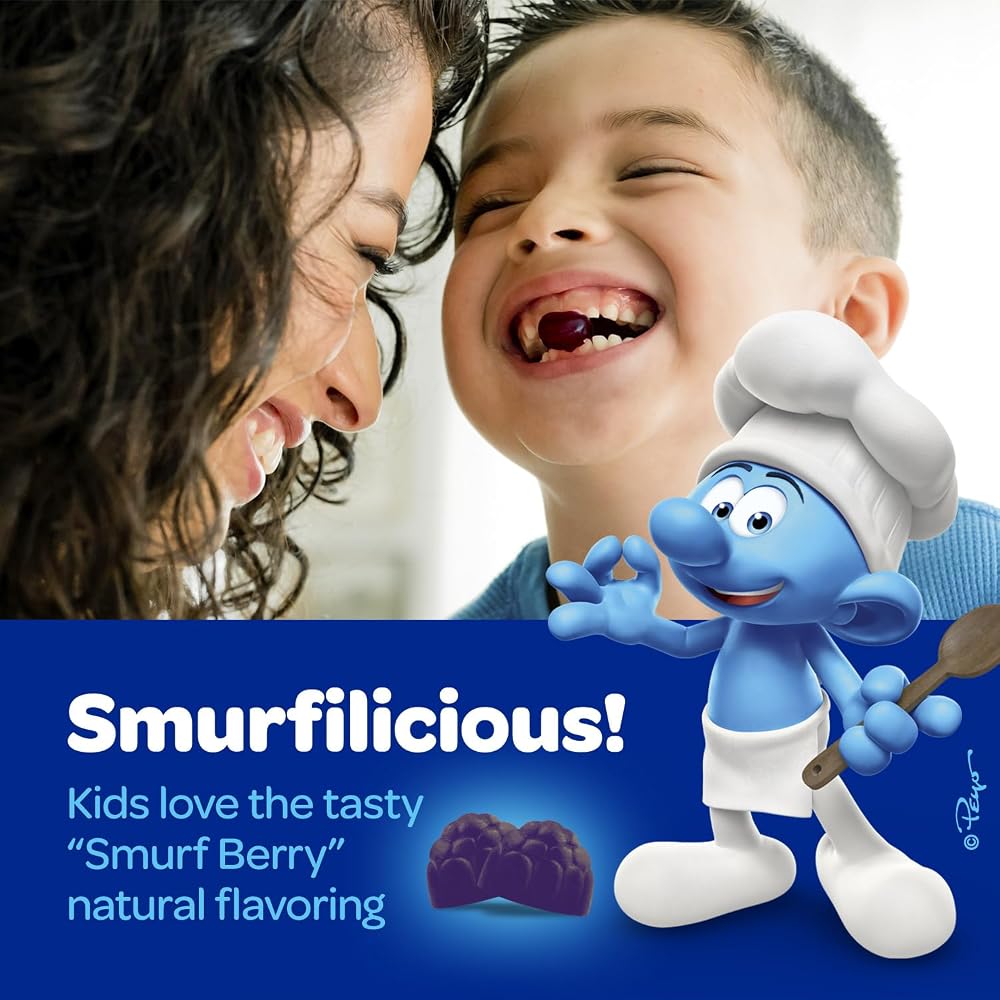VITABURST The Smurfs Gummies for Kids with Chamomile & Lemon Balm
