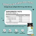 Future Kind Vegan Omega-3 Supplement for Memory & Mobility - 60 Softgels - image 6