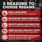 Revolution Science Regains HGH Supplement for Muscle Growth - 30 Capsules - image 2