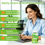 VZOXAINS Ginkgo Biloba Gummies with Ginseng