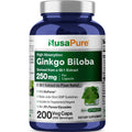 NusaPure Ginkgo Biloba 250mg - 200 Vegetarian Capsules