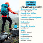 NutriRise Glucosamine Chondroitin MSM Joint Support - 90 Capsules - image 6
