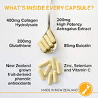 PURAZ Telomere Supplement with Astragalus & Collagen - 60 Capsules - image 4