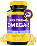InnovixLabs Triple Strength Omega-3 Fish Oil 900 mg - 200 Softgels