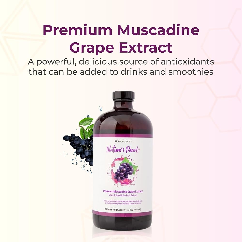 Youngevity Nature's Pearl Muscadine Grape Extract - 1 Fl Oz - image 2