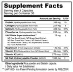 FREZZOR Calcium Plus with UAF1000+ Antioxidant - 540 Capsules - image 2