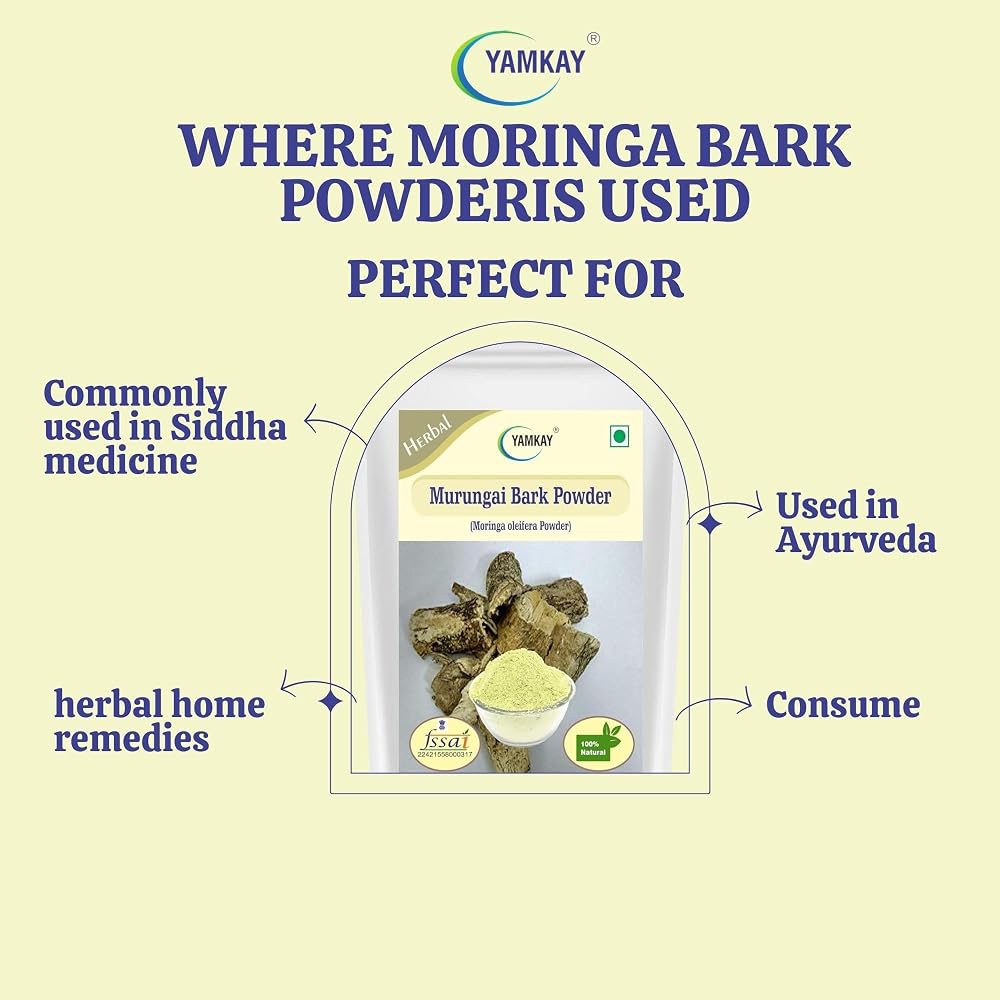 YAMKAY Moringa Bark Powder - 700 g - image 5