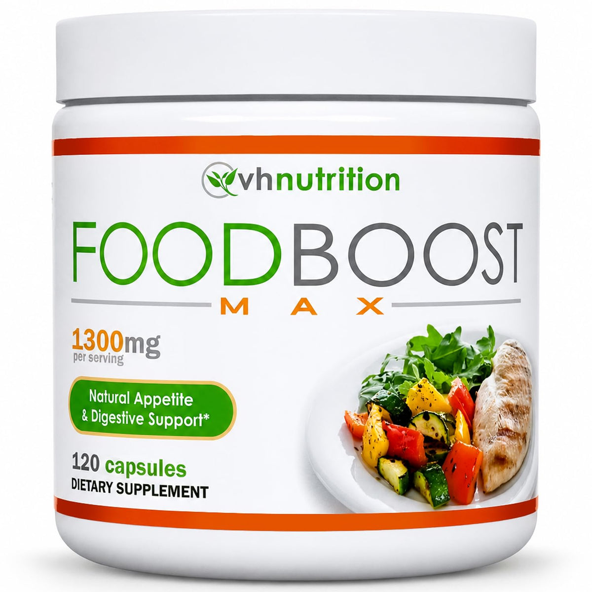 VH Nutrition FoodBoost MAX Appetite Stimulant - 120 Capsules