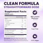 Purify Life Lions Mane Gummies with KSM-66 Ashwagandha - 60 Count - image 4