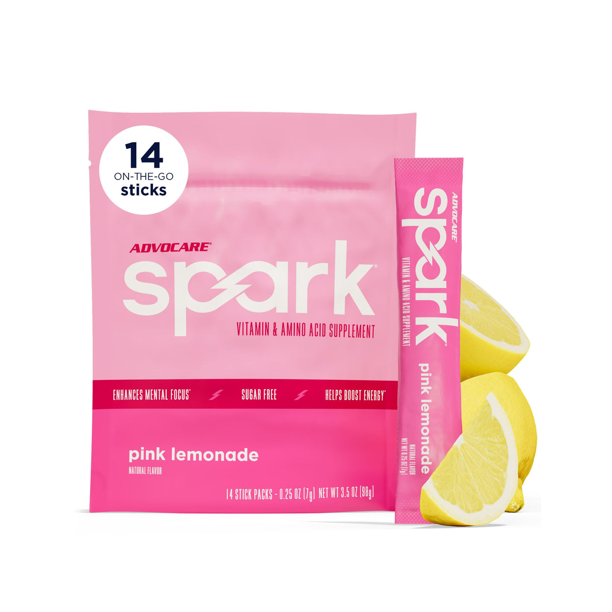 AdvoCare Spark Energy & Focus Drink Mix, Sunrise Grapefruit