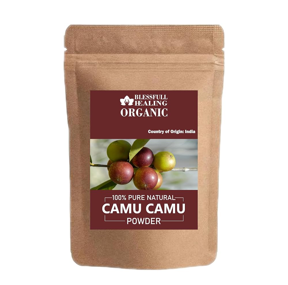 Blessfull Healing Organic Camu Camu Powder 100% Pure Natural 200 Gram