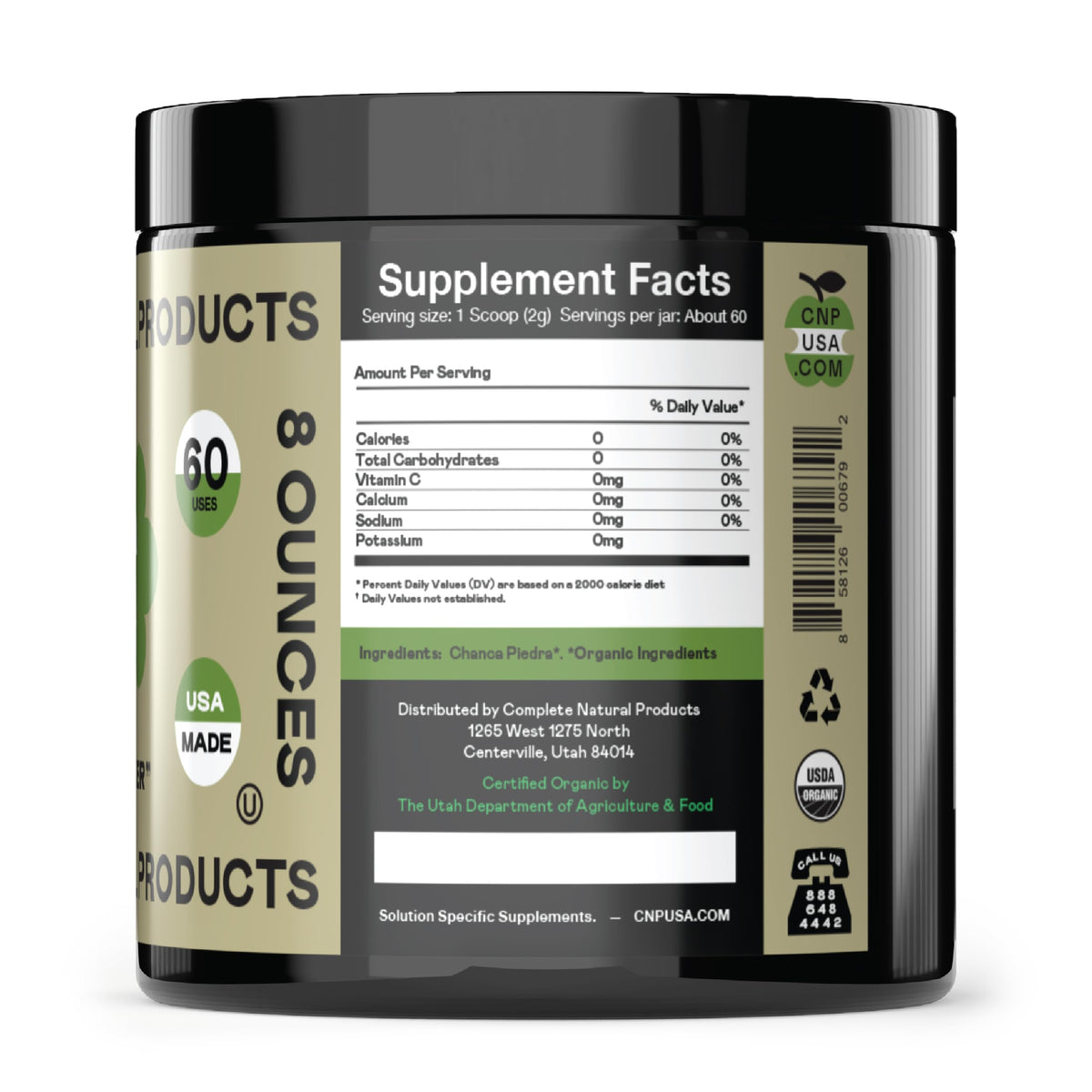 Complete Natural Products Chanca Piedra Organic Powder - 8 oz - image 2