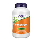NOW Fenugreek 500 mg Herbal Supplement - 250 Vegetarian Capsules
