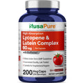NusaPure Lycopene & Lutein Complex 60mg - 200 Vegetarian Capsules