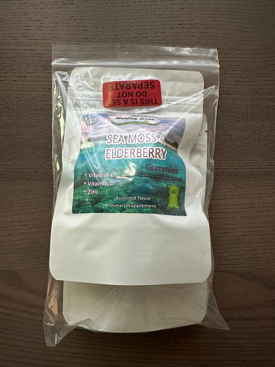 HEALING DROPS Irish Sea Moss Gummies