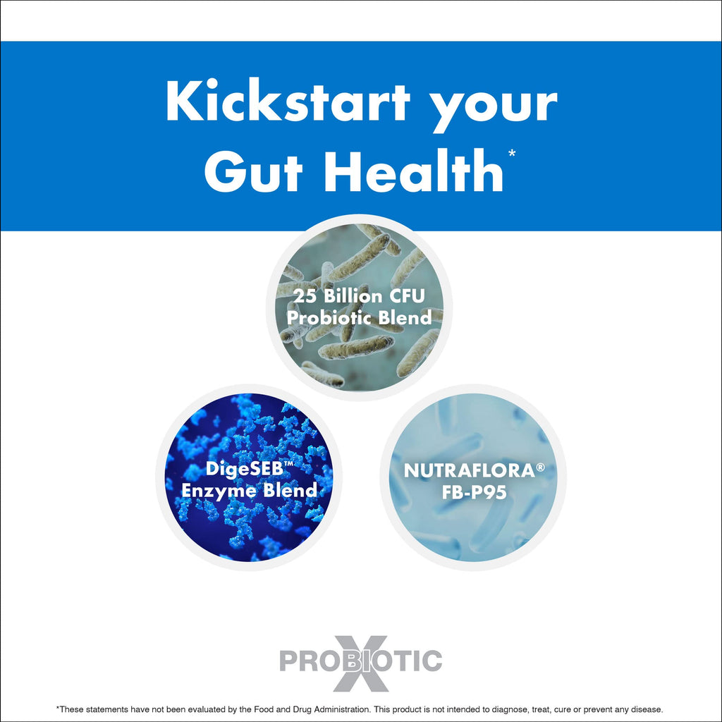 NutraOne ProbioticX Probiotic Supplement for Digestive Health - 30 Capsules - image 6