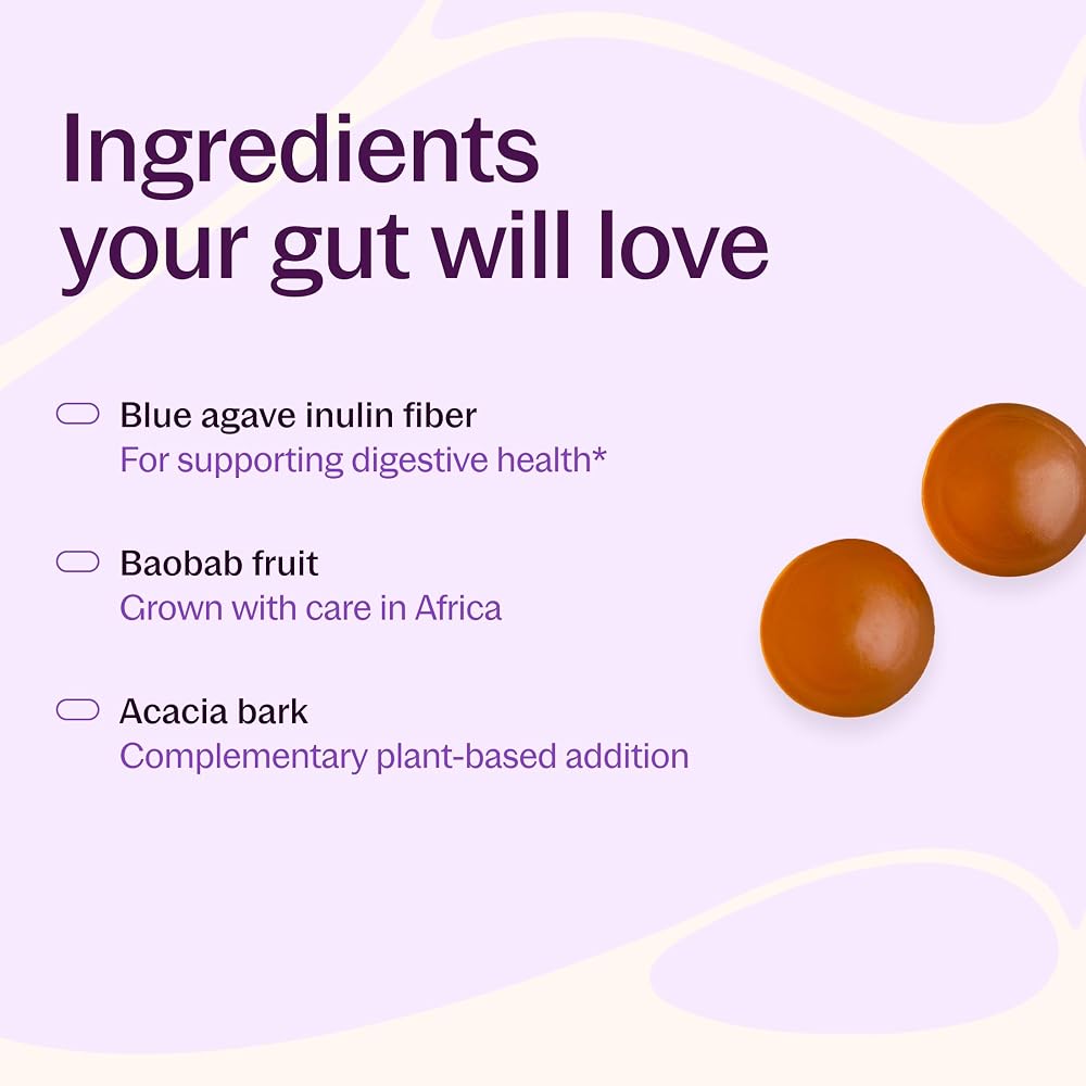 New Chapter Organic Prebiotic Fiber Gummies - 60 Gummies - image 4