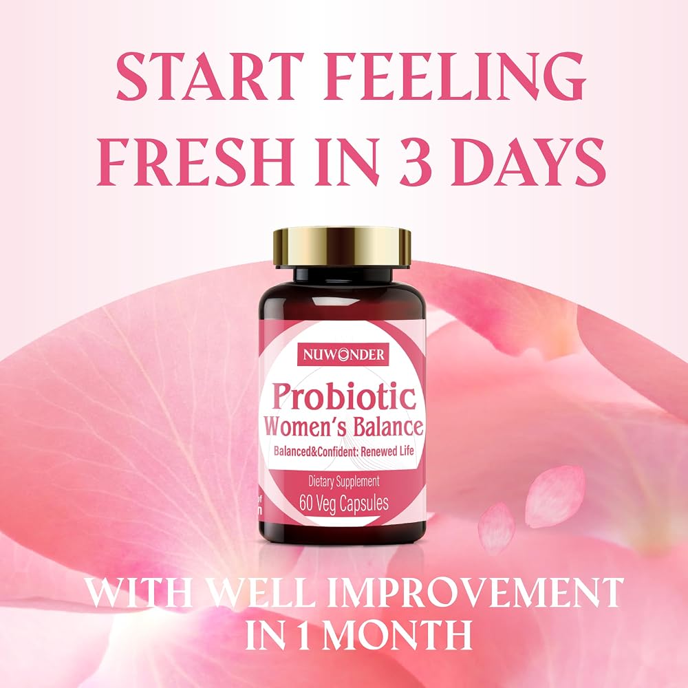 NUWONDER Prebiotics and Probiotics for Women - 60 Capsules - image 6