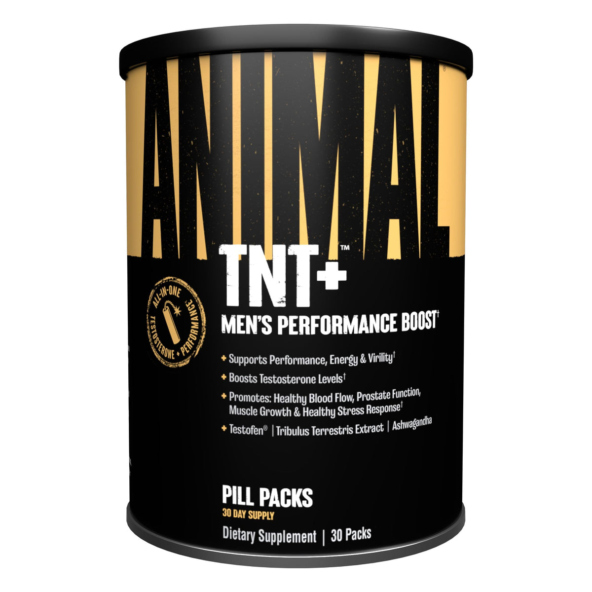 Animal TNT+ Nitric Oxide & Prostate Health Supplement - 30 Capsules