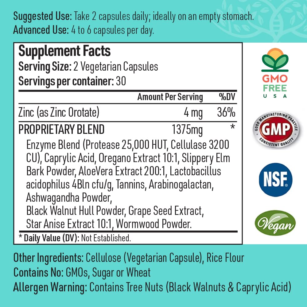 Liver Medic Candida Complex Oregano Oil Supplement - 60 Vegetarian Capsules - image 4