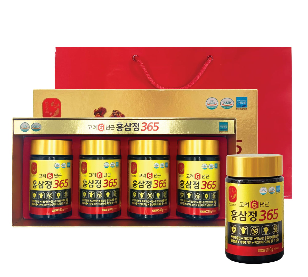 FARMER QUEEN Korean 6 Years Red Ginseng Gold Extract - 960g
