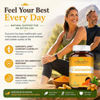 VEDIKROOTS Curcumin Capsules - Antioxidant Properties