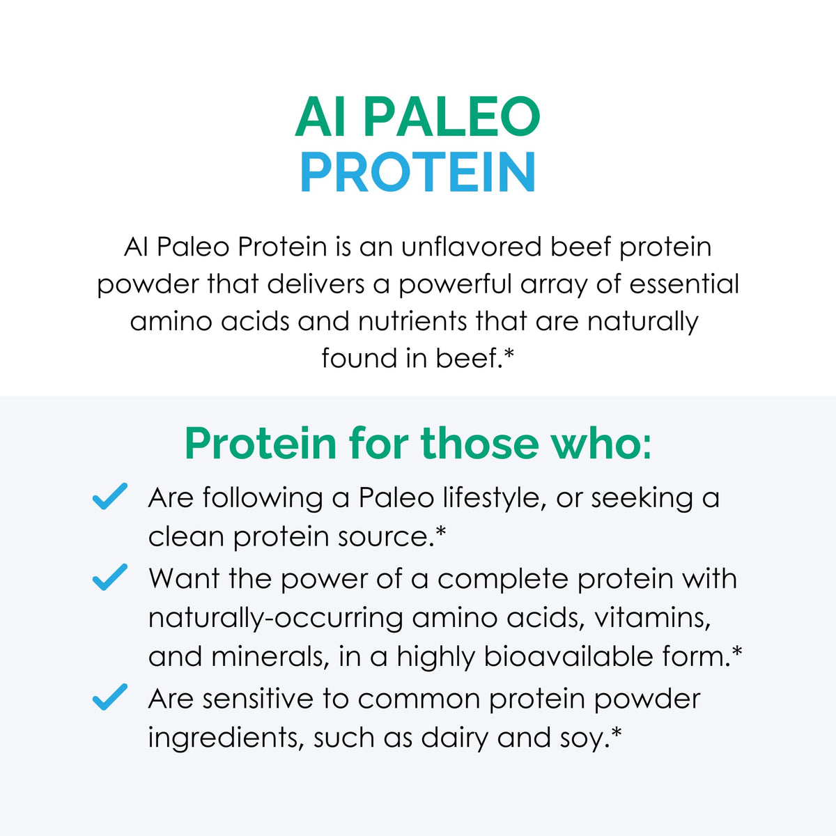 Rootcology AI Paleo Protein Powder Unflavored - 30 Servings - image 5