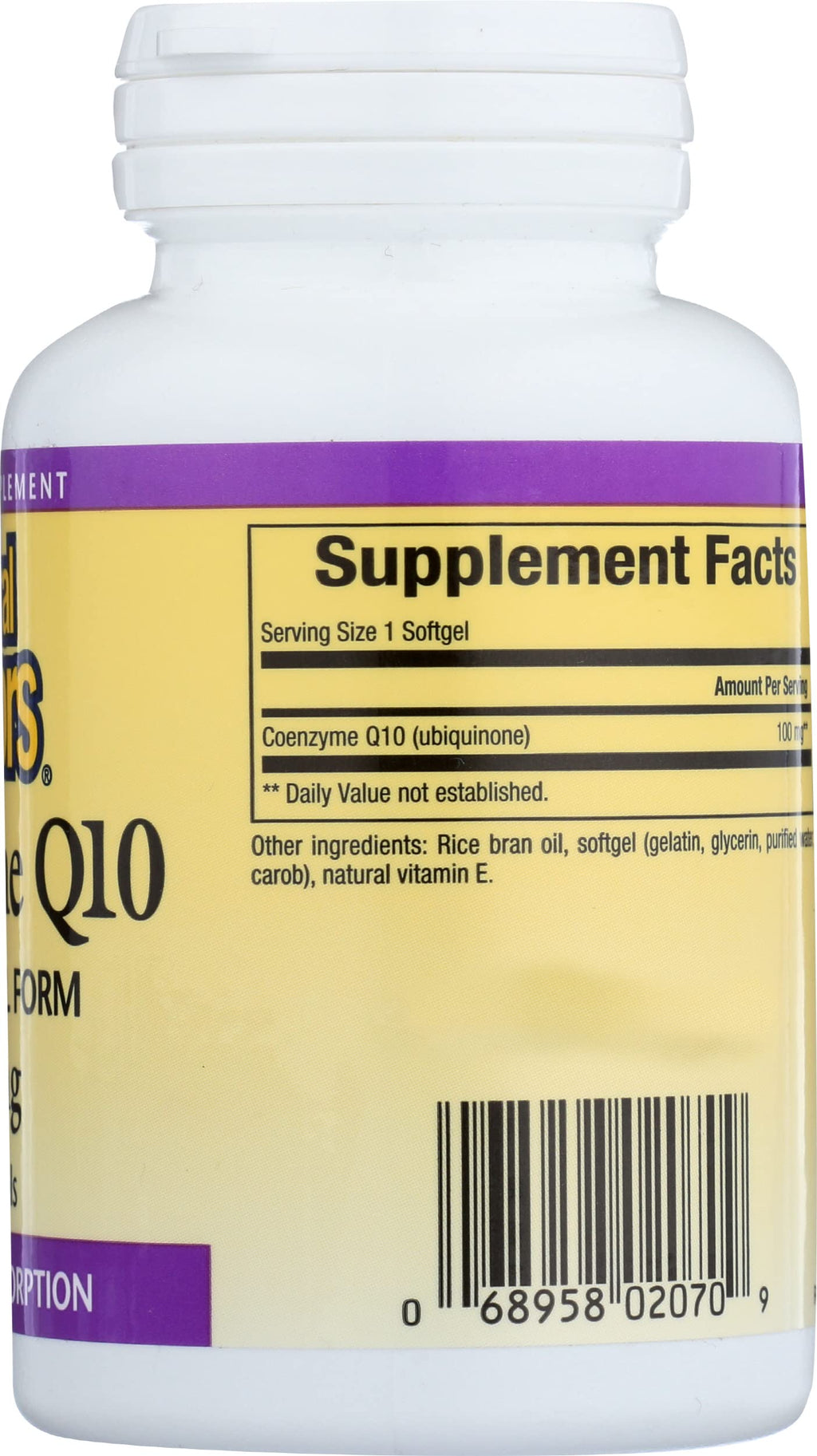 Natural Factors Coenzyme Q10 - Antioxidant Support Supplement