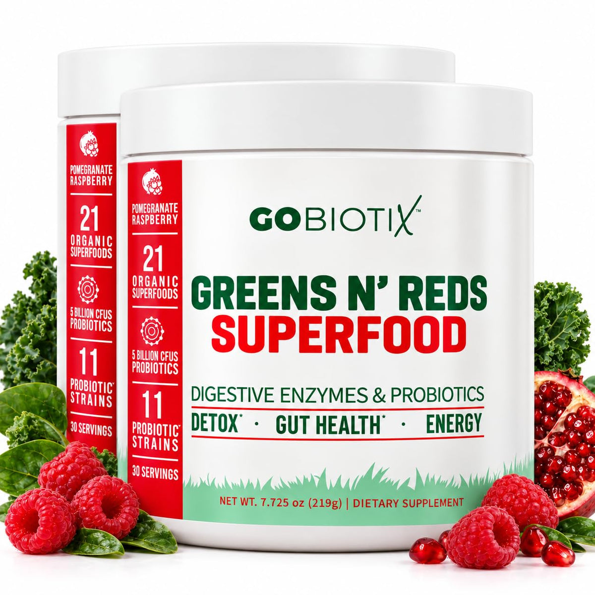GOBIOTIX Super Greens and Reds Powder Parent