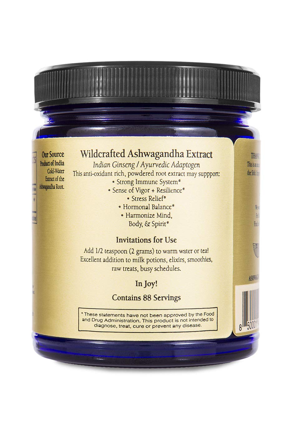 Sun Potion Ashwagandha Root Extract Powder - 111g - image 3