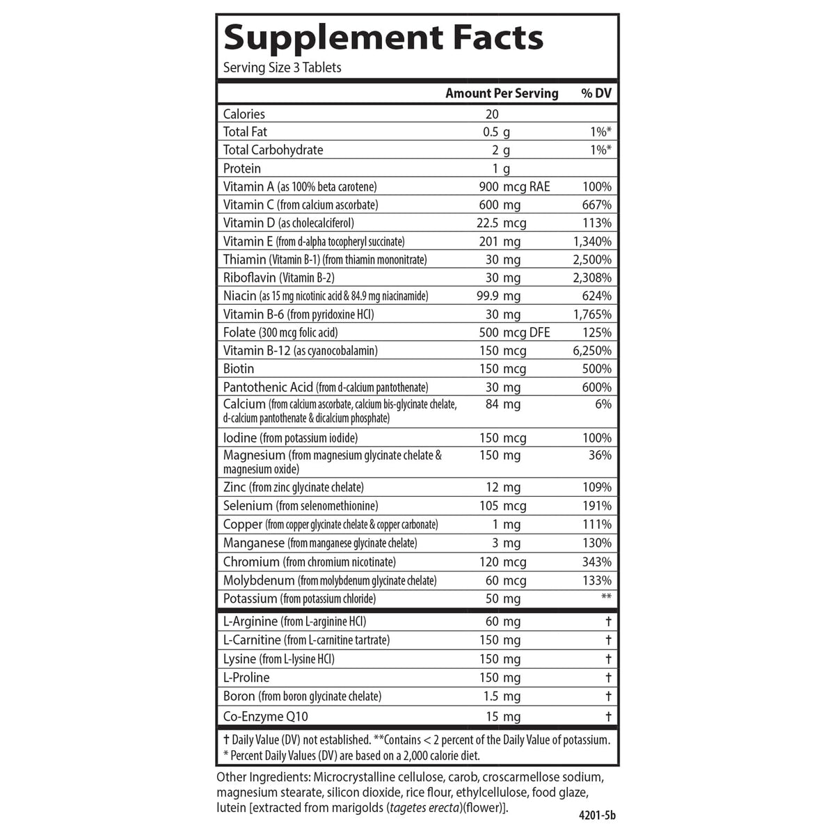 Carlson Cardio Complete Advanced Multivitamin - 180 Tablets - image 5